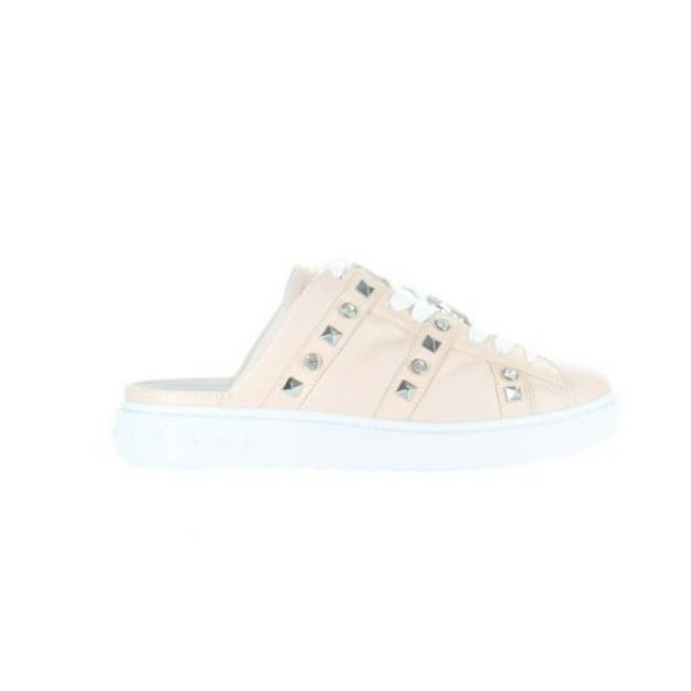 Ash Pink Leather Mule -- Size 6.5